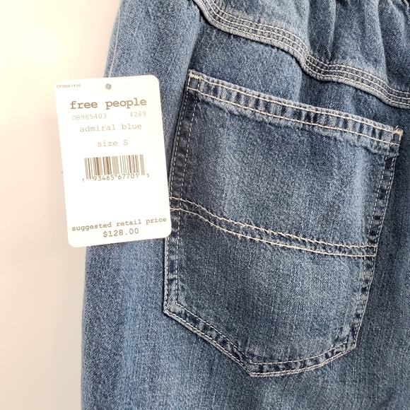 Chloe Jeans Partial Elastic Waist 